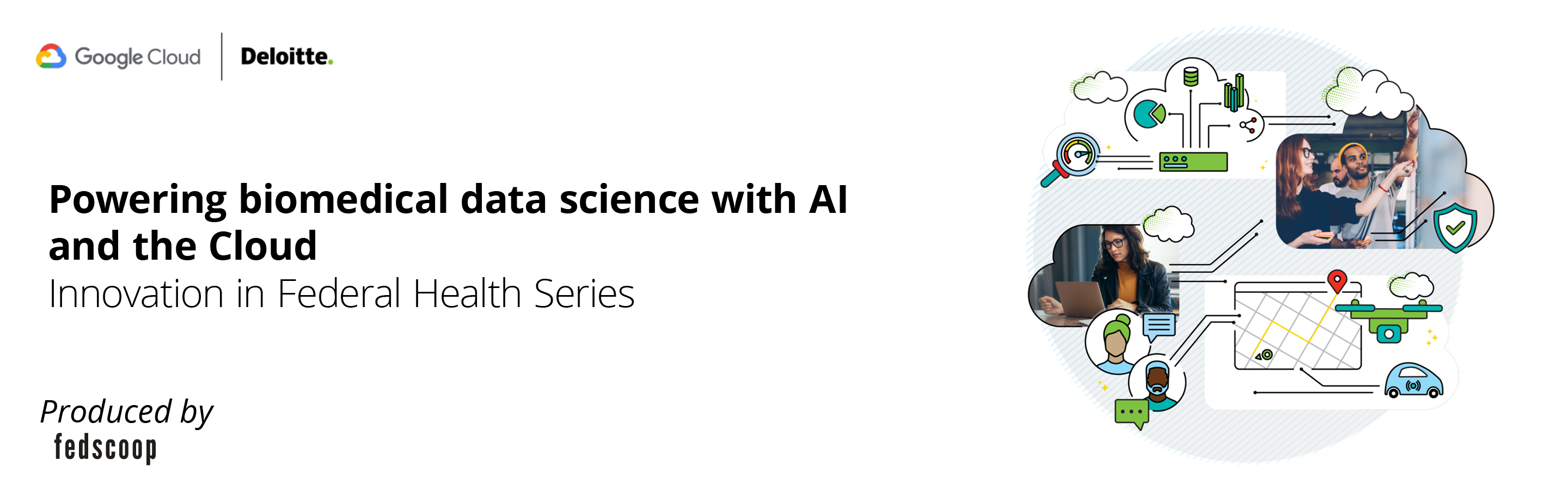 Powering biomedical data science with AI and the cloud