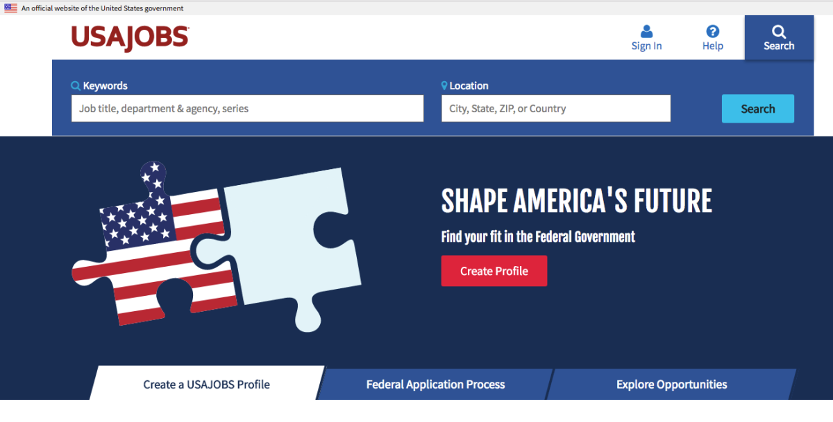 USAJOBS - The Federal Government's official employment site