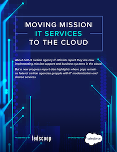 FedScoop study on moving mission IT services to cloud
