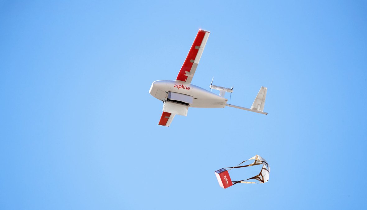 Zipline drone sale technology