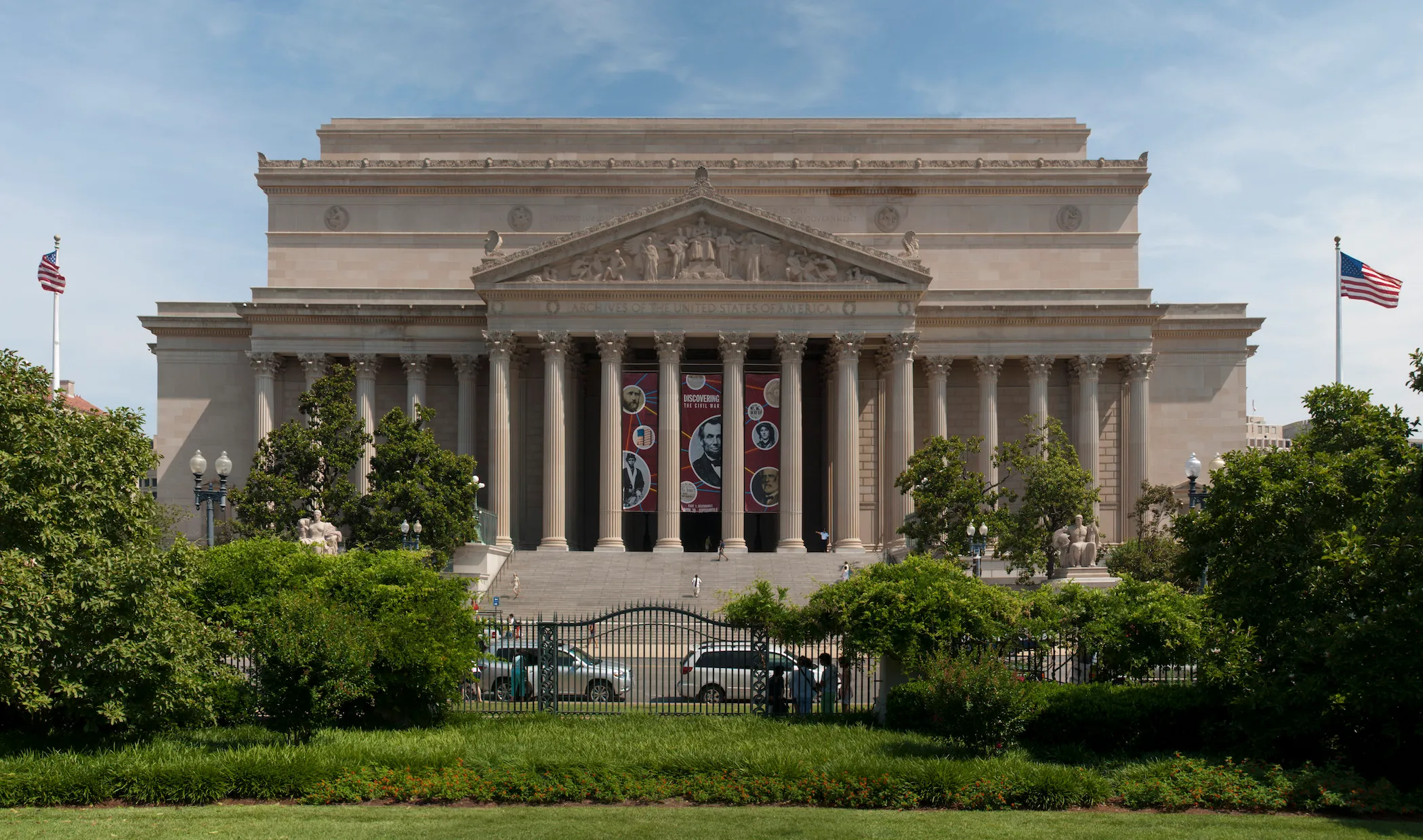 National Archives Discloses Planned AI Uses For Record Management   US National Archives Building 