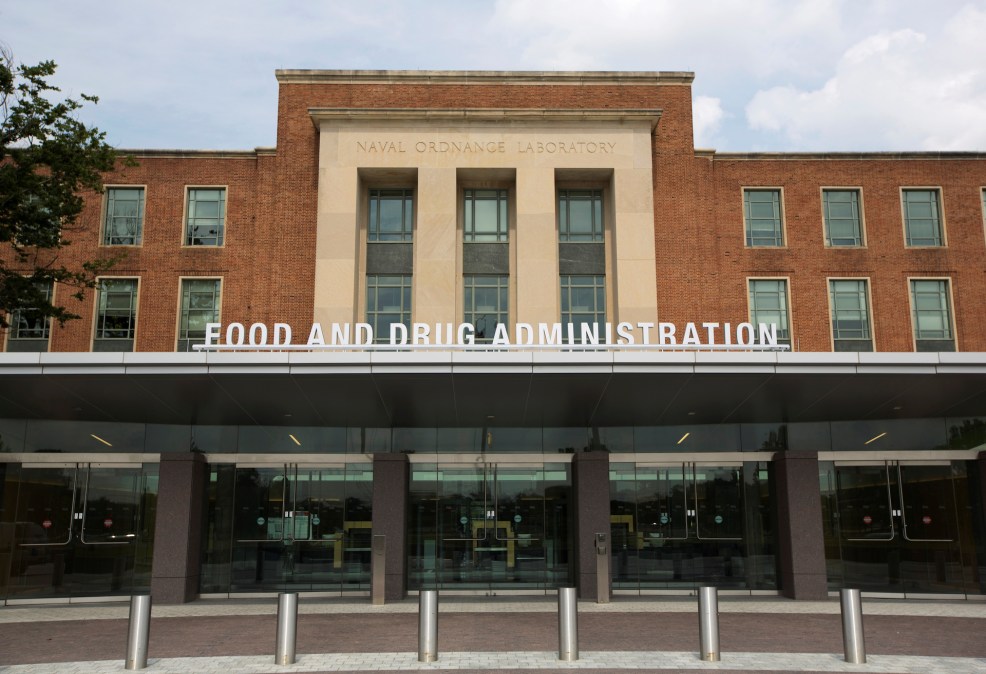 Food and Drug Administration (FDA) headquarters in Silver Spring, Maryland