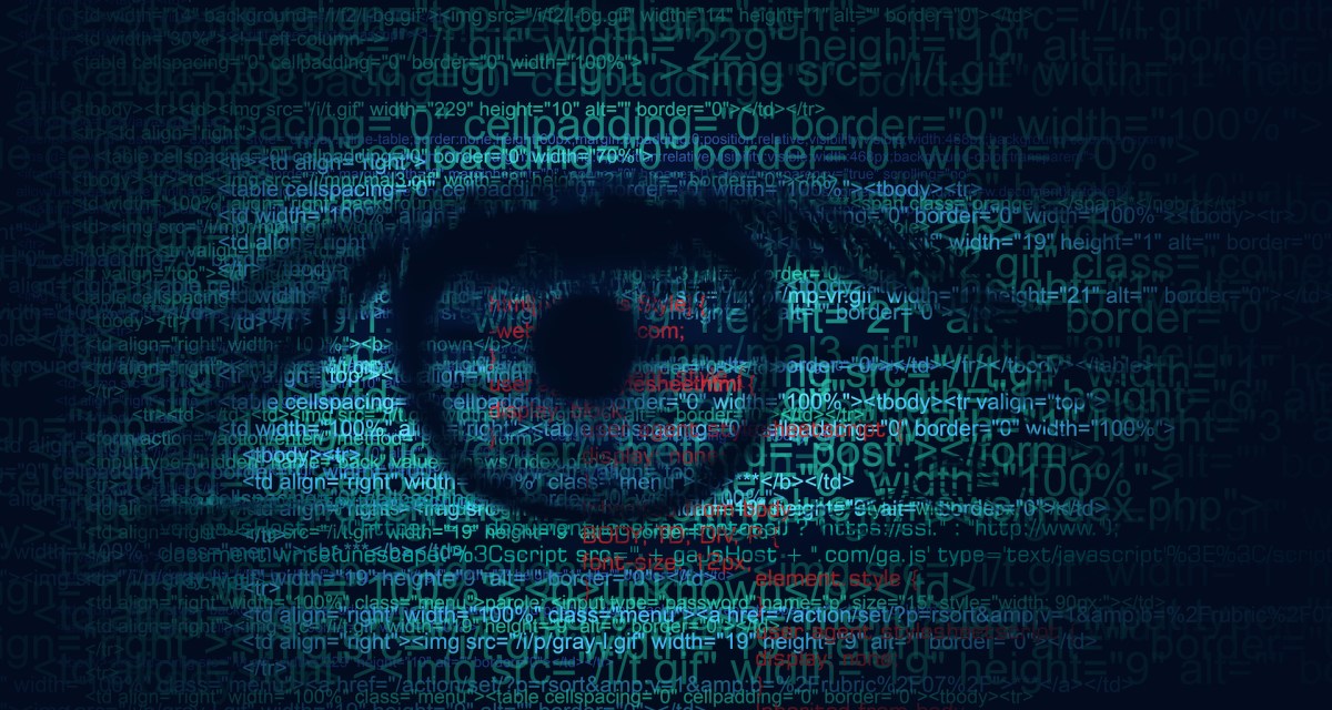code, scanning, eye, view, computer vision, surveillance