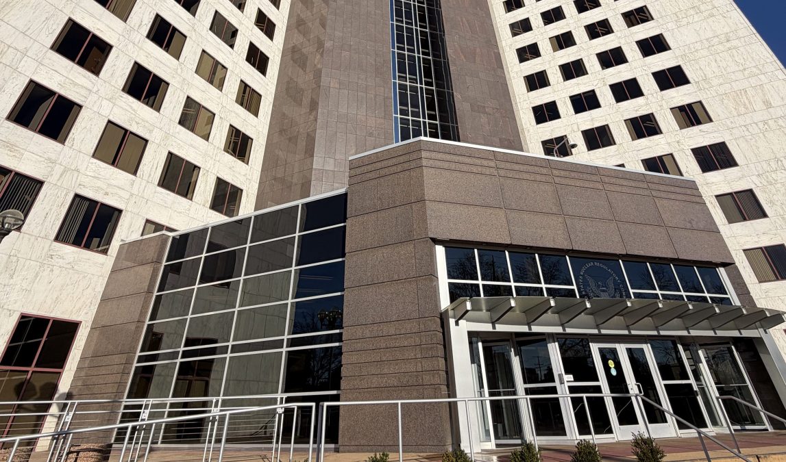 The Nuclear Regulatory Commission headquarters on March 12, 2026 in Rockville, Maryland. (Photo by Lindsey Wilkinson)